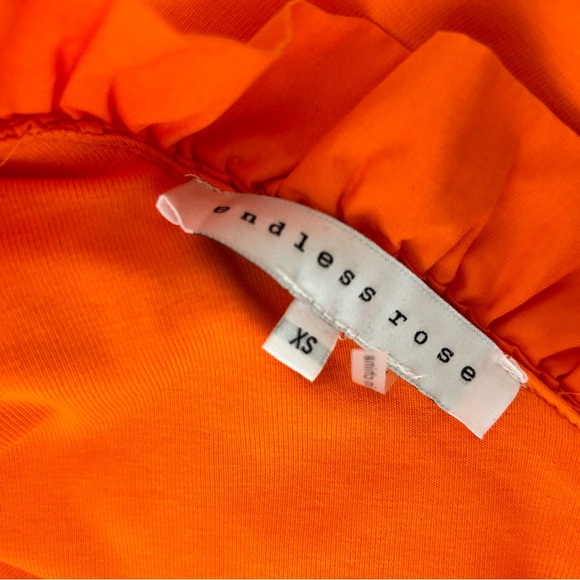 Orange Ruffle Bodysuit - Picture 3 of 3